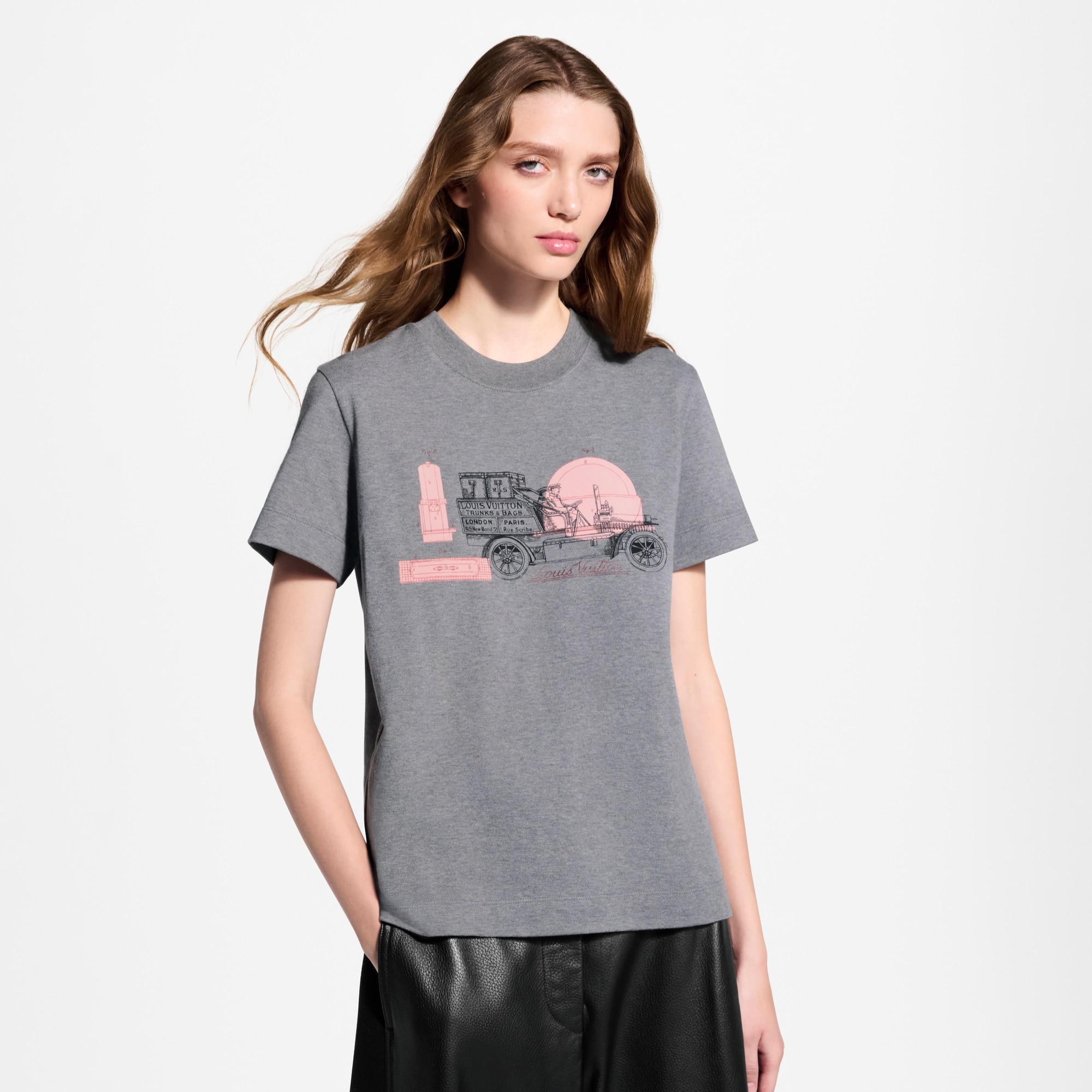 Car Print T-Shirt - Ready-to-Wear 1AKWH3 | LOUIS VUITTON